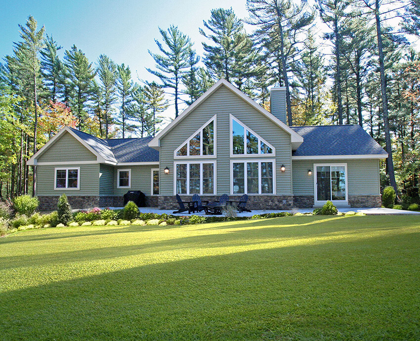 Woodcraft Quality Homes, Necedah WI outdoor front side of home